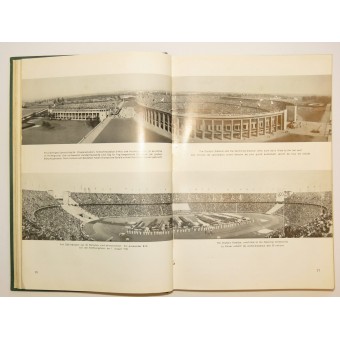 The book about 11 Olympic games in Berlin in 1936. Espenlaub militaria